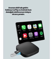 Bluetooth 5.0 Kablosuz Android Auto Araç İçi Adaptör Yeni Nesil