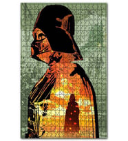 Cakapuzzle Star Wars Darth Vader Eski Görseli Puzzle Yapboz MDF (Ahşap) (120 Parça)