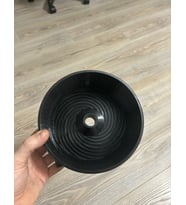 Altın Eleme ve Yıkama Aparatı Spiral Turbo Goldpan 18x18 (Siyah)