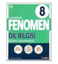 Gama Yayınları 8. Sınıf Dil Bilgisi Fenomen Soru Bankası