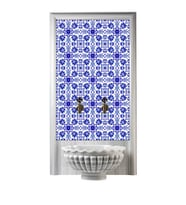 Armada Çini 60x100 Cm Ac 10 Selçuk Serigraf Türk Hamamı Pano