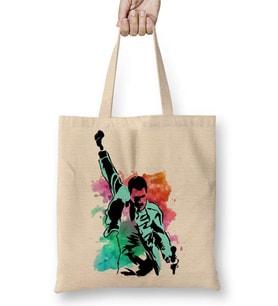 Freddie Mercury 01 Bez Çanta Uzun Saplı