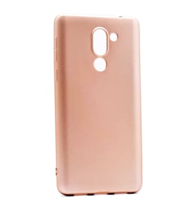 Zore GR5 2017/ Honor 6X ile Uyumlu Premier Silikon Kılıf Gold