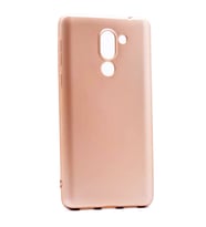 Zore GR5 2017/ Honor 6X ile Uyumlu Premier Silikon Kılıf Gold