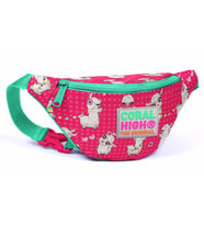 Coral High Kids Bel Çantası Lama Desenli - Pembe - Kız Çocuk 22564
