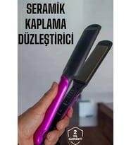 Seramik Kaplama Isı Ayarlı Yıpranma Karşıtı Saç Düzleştirici