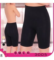 Siyah Kadın Yüksek Bel Uzun Paçalı Toparlayıcı Korse S-XL 3005