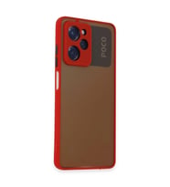 Po X5 Pro 5g Kılıf Montreal  Kapak - Kırmızı