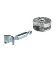 Hafele Maxifix-E Tezgah Bağlantı Seti 18mm, Ham