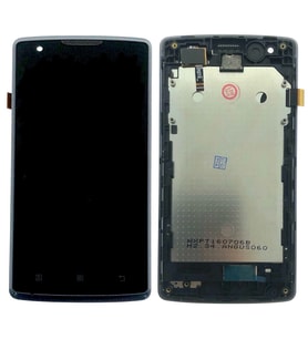 Lenovo A1000 Lcd Çıtalı Ekran Full Siyah