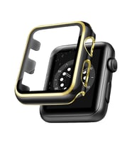 BİNANO APPLE WATCH 44MM STAR KASA VE EKRAN KORUYUCU GOLD