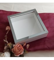 25x25 Cm Beyaz-Füme Derin Anı Çerçevesi-6 Cm Derinlikli Anı Çerçevesi! İsimsiz-Ledsiz! Hkm Ticaret