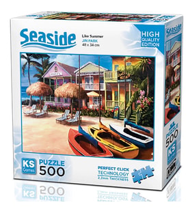 KS Games 500 Parça Yaz Gibi Puzzle