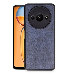 Newface Xiaomi Redmi A3 4G Kılıf Aras Deri Kapak - Lacivert