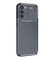 Vivo V30 Lite 4g Kılıf Auto Focus Karbon Kapak - Siyah