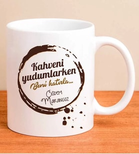 Kişiye Özel Kupa Bardak - Beni Hatırla