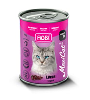 Hobi Maxicat Ciğerli Kedi Konserve 400 Gr