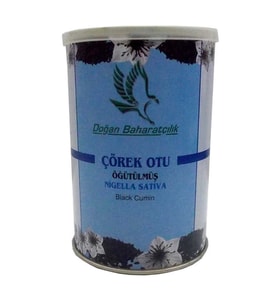 Çörek Otu Doğal Öğütülmüş Teneke Kutu 150 Gr