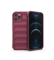 iPhone 12 Pro Kılıf Optimum Silikon - Bordo