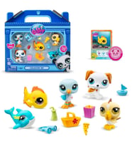 Littlest Pet Shop Minişler 5'li Figür Seti S1 Minişler Tatilde