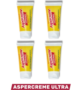 Aspercreme Ultra Vücut Ağrılarında Etkili Bitkisel Içerikli 50 ml x 4 Adet