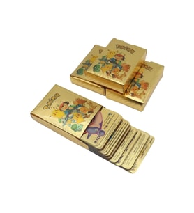 Pokemon Altın Kart Gold Card 1 Kutu Kart (55 Adet Gold Kart Icerir)