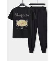 Unisex Fructification 2'li Eşofman Takımı (Siyah)
