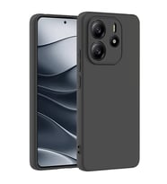 Redmi Note 14 4G Kılıf First Silikon - Siyah