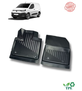 Citroen Berlingo Panelvan Van Havuzlu Oto Paspas Ön İki Parça