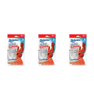 Dolphin Lateks Bulaşık Temizlik Eldiveni - Kırmızı - Small Boy ( Küçük ) - 7-7,5 - 3 Paket