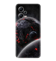 Xiaomi Poco X5 5g Kılıf Resimli Desenli Silikon Platinium Series Kara Dünya 1902