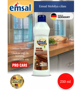 Emsal Procare Badem özlü Mobilya Cilası (Silikon içermez) 250ml