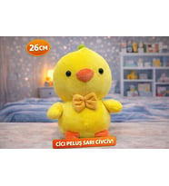 Peluş Sarı Civciv 26 CM Yumuşacık Sevimli Oyuncak