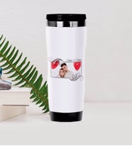 BK Gift Kişiye Özel İsimli Fotoğraflı Çelik Termos Bardak-8