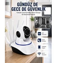 Güvenlik Kamerası Antenli Gece Görüşlü Sensörlü Harekete Duyarlı Yeni Nesil