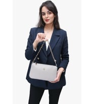 Bayan Valente Çarpraz Askılı Çanta 67-7147 (Gri)