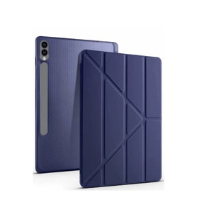 Samsung Galaxy X510 Tab S9 Fe 11 Kılıf Kalemlikli Mars Tablet Kılıfı - Lacivert