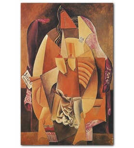 Cakatablo Woman in an Armchair 1913 by Pablo Picasso MDF Tablo