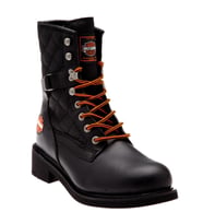 Harley Davidson New Worker Black Deri Erkek Bot (Siyah)