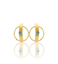 Kadir Jewellery 22 Ayar Altın Kaplama Vintage Küpe -El İşçiliği Ve Hipoalerjenik Küpe