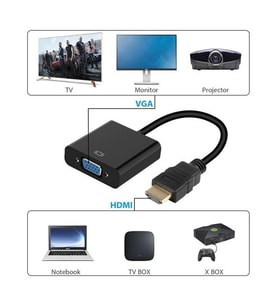 CODEGEN CDG-CNV31 0.15metre HDMI-VGA (D) Görüntü Adaptörü Siyah