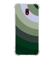 Xiaomi Redmi 8A Köşe Korumalı Antişok Kapak Renk Cümbüşü Tasarımlı Şeffaf Silikon Kılıf