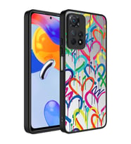 Xiaomi Redmi Note 11 Pro 5G Uyumlu Kılıf Aynalı Desenli Kamera Korumalı Parlak Zore Mirror Kapak
