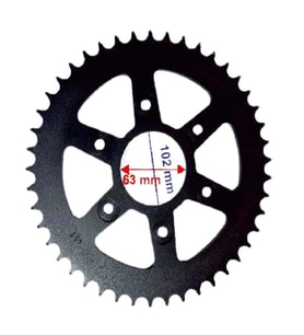 BAJAJ ARKA DİŞLİ 520-45T İÇ 63X6 DELİKLİ DOMİNAR 400