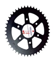 BAJAJ ARKA DİŞLİ 520-45T İÇ 63X6 DELİKLİ DOMİNAR 400