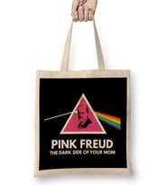 Pink Freud The Dark Side Of Your Mum Fun Psychologyfor Psychologist Therapists Shrinks And Psyc Bez Çanta Uzun Saplı