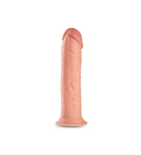 UNIQUE XXL Realistik Dokuda Dev Dildo Testissiz Çok Kalın Gerçekçi Yapay Penis 26 CM