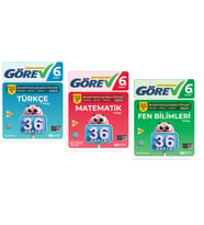 NİTELİK YAYINLARI 6.SINIF GÖREV TÜRKÇE - MATEMATİK - FEN BİLİMLERİ 36 HAFTALIK ÇALIŞMA FÖYLERİ