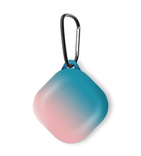 Microsonic Samsung Galaxy Buds 2 Pro Kılıf Degrade Rubber Mavi Pembe (Çok Renkli)