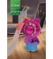 Kiwi KFAN-7400 Şarjlı Portatif Taşınabilir Ultra Sessiz Mini Fan Pembe